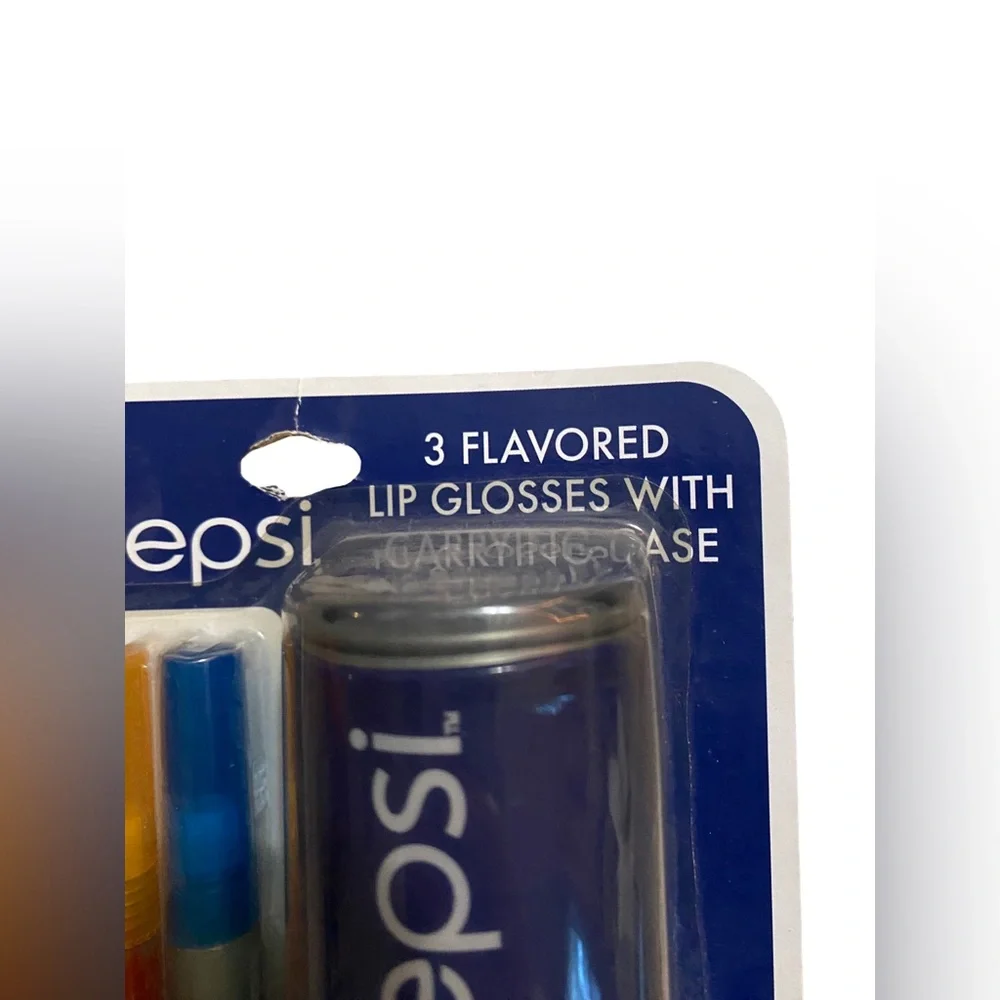 Vintage‎ 2010 Lotta Luv Pepsi Liquid Wand Lip Gloss w/ Carrying Case NEW